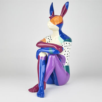 Splash Pop City Bunny (Resin Sculpture)