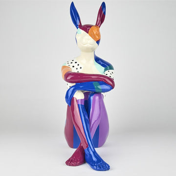 Splash Pop City Bunny (Resin Sculpture)