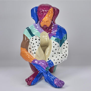 Splash Pop Lost Dog (Fibreglass Sculpture)