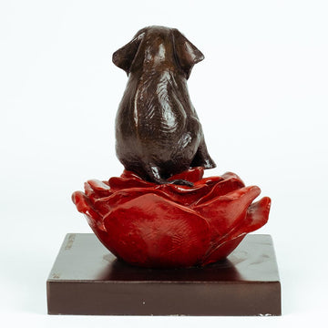 The Elephant Was in Bloom (Bronze Sculpture, Small)