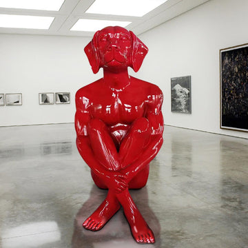 Super Big Dog (Fibreglass Sculpture)