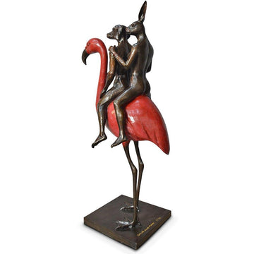 They Liked Doing Things Differently, and This Was Something Else (Bronze Sculpture)