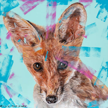 Wild about red fox (Original Painting)