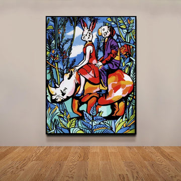 There was love in the jungle (Original Painting)