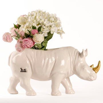 He grew more beautiful every day (Ceramic Vase)