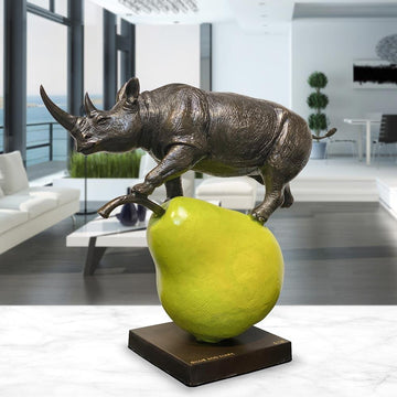 They Make a Special Pair (Bronze Sculpture)