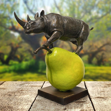 They Make a Special Pair (Bronze Sculpture)