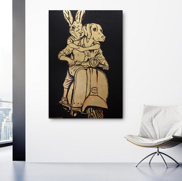 The Golden Riders (Original Painting)