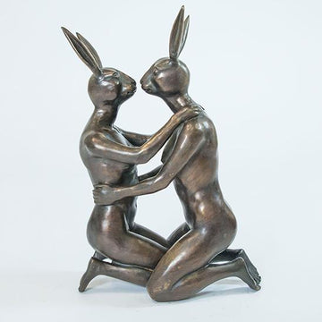 She Loved Being in Love (Bronze Sculpture)