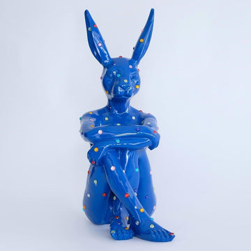 Ruby Rabbit (Fibreglass Sculpture)