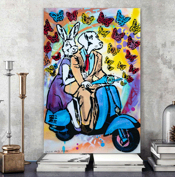 Saturday Night (Original Painting)