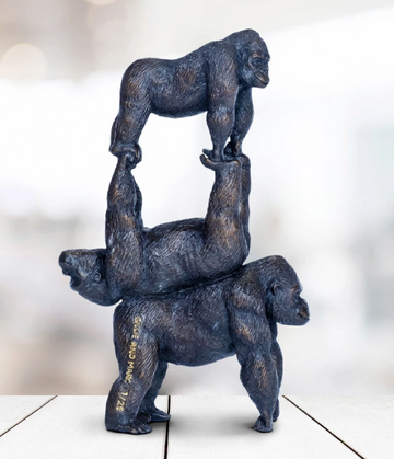 Gorillas on Top of the World (gorilla stack)