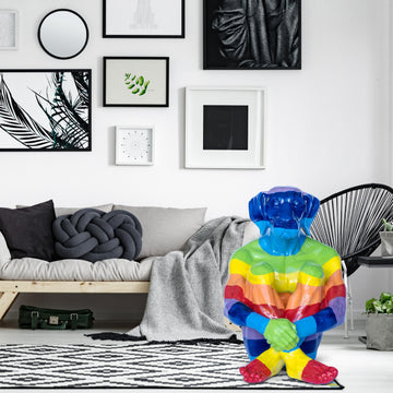 Lost Rainbow Dog (Fibreglass Sculpture)