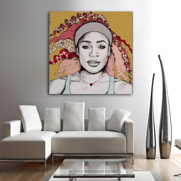 Serena for Equality (Original Painting)