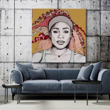 Serena for Equality (Original Painting)