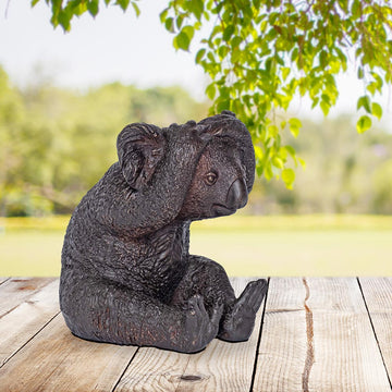 Kevin the Koala Feels Shy (Bronze Sculpture, Pocket Size)