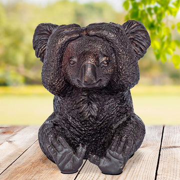 Kevin the Koala Feels Shy (Bronze Sculpture, Pocket Size)