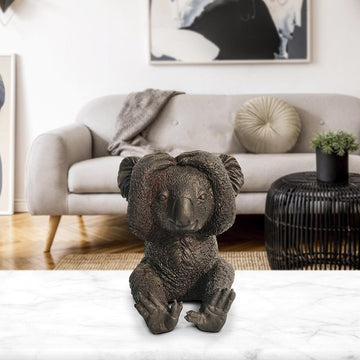Kevin the Koala Feels Shy (Bronze Sculpture, Pocket Size)