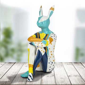 Splash Pop City Bunny (Resin Sculpture)