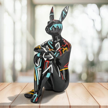Splash Pop City Bunny (Resin Sculpture)
