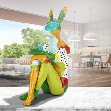 Splash Pop City Bunny (Resin Sculpture)