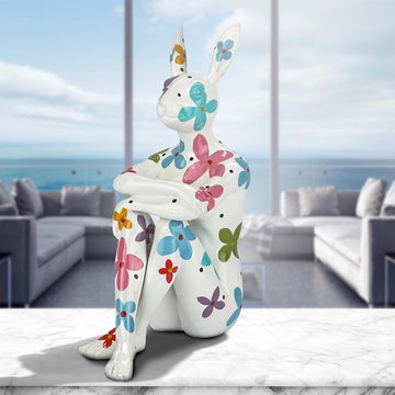 Splash Pop City Bunny (Resin Sculpture)