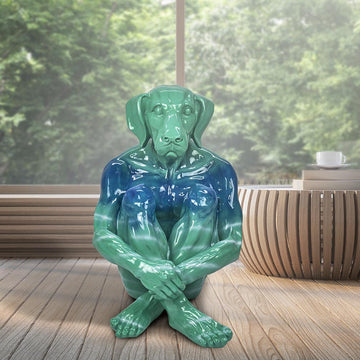 Splash Pop Lost Dog (Fibreglass Sculpture)