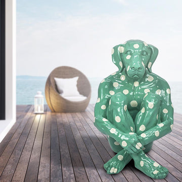 Splash Pop Lost Dog (Fibreglass Sculpture)