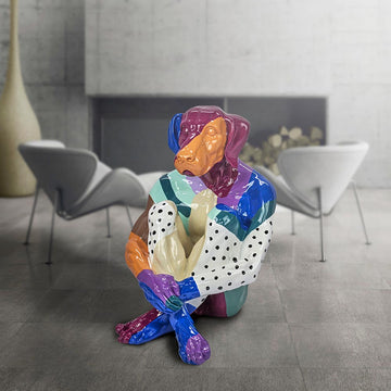 Splash Pop Lost Dog (Fibreglass Sculpture)