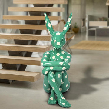 Splash Pop Lost Rabbit (Fibreglass Sculpture)