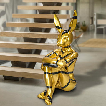 Splash Pop Lost Rabbit (Fibreglass Sculpture)