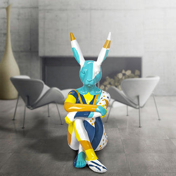 Splash Pop Lost Rabbit (Fibreglass Sculpture)