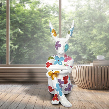 Splash Pop Lost Rabbit (Fibreglass Sculpture)