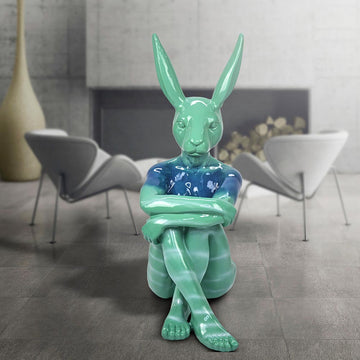 Splash Pop Lost Rabbit (Fibreglass Sculpture)