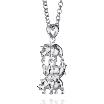 The Last Three Rhino (Pendant)