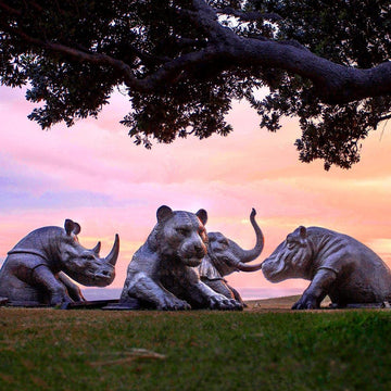 Come out, come out wherever you are (Bronze Sculpture)