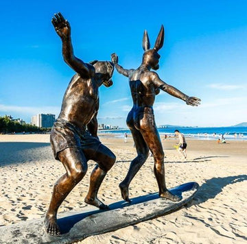 The Wave Riders (Bronze Sculpture)