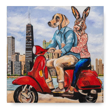 They Were Very Surprised by How Things Unfolded (Original Painting)