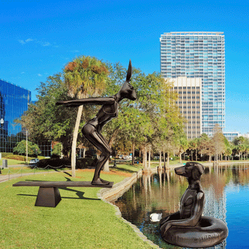 They Would Swim Until They Couldn't (Bronze Sculpture)