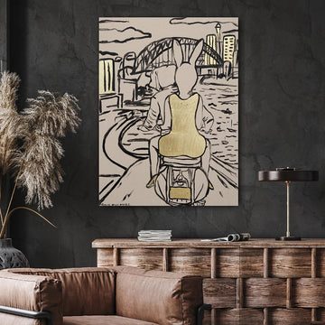 Sydney Here We Come (Original Painting)