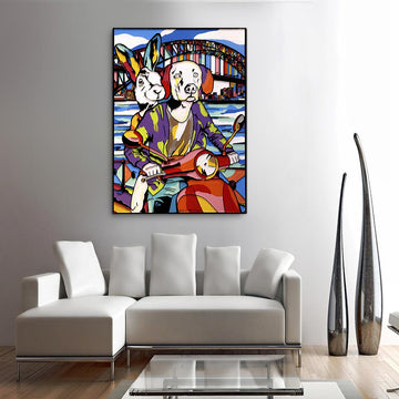 They were Sydney all the way (Original Painting)