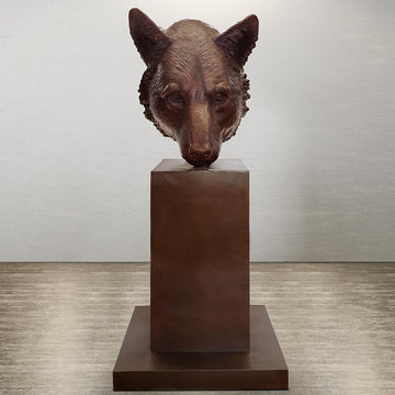 Tala - Red Wolf of the Wild (Bronze Sculpture)