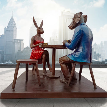 Table of Love (Bronze Sculpture)