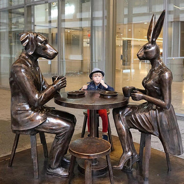 Table of Love (Bronze Sculpture)