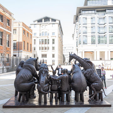 The Wild Table of Love (Bronze Sculpture)