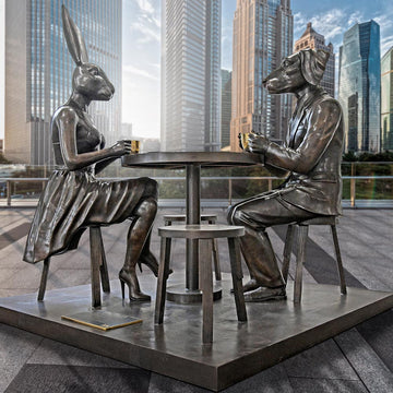 Table of Love (Bronze Sculpture)