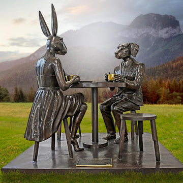 Table of Love (Bronze Sculpture)
