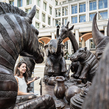 The Wild Table of Love (Bronze Sculpture)
