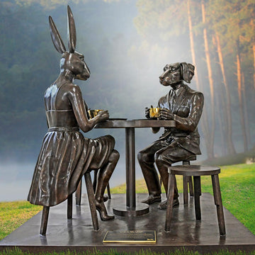 Table of Love (Bronze Sculpture)
