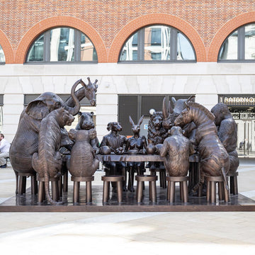 The Wild Table of Love (Bronze Sculpture)